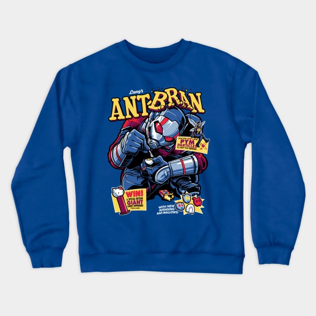 Ant Bran Crewneck Sweatshirt by harebrained